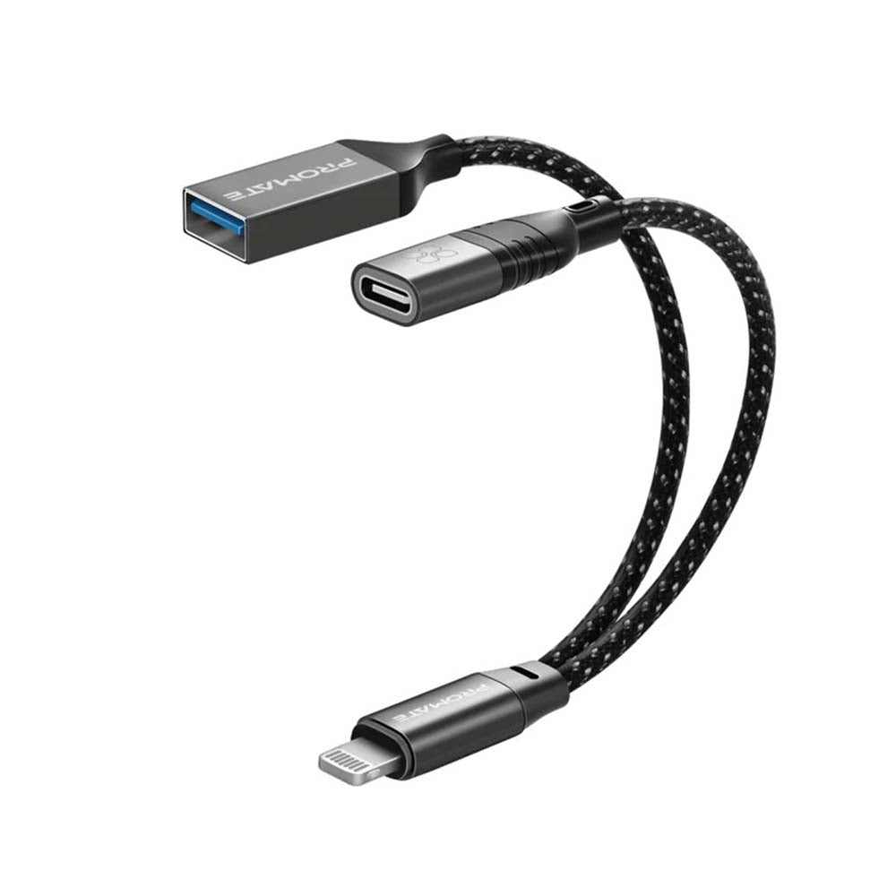 Promate OTGLink-I OTG Media Adapter for iOS Devices Promate OTGLink-I OTG Media Adapter for iOS Devices